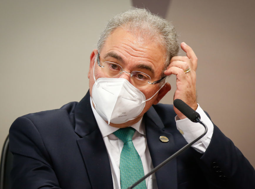 Ministro da Saúde diz que obrigatoriedade das máscaras termina no fim do&nbsp;ano