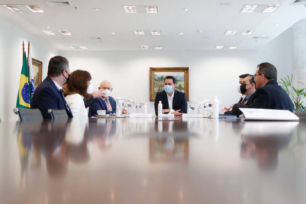 Estado e Receita Federal discutem implantação de Porto Seco em Santo Antônio do&nbsp;Sudoeste