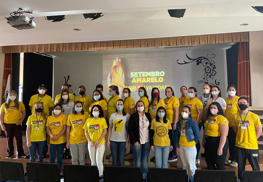 Agentes Comunitários de Saúde recebem treinamento sobre Setembro Amarelo em&nbsp;Marmeleiro
