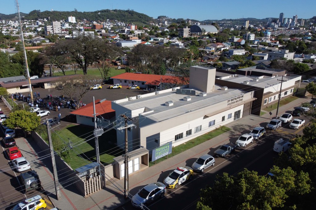 Nova sede do 21º Batalhão da Polícia Militar é inaugurada em Francisco&nbsp;Beltrão
