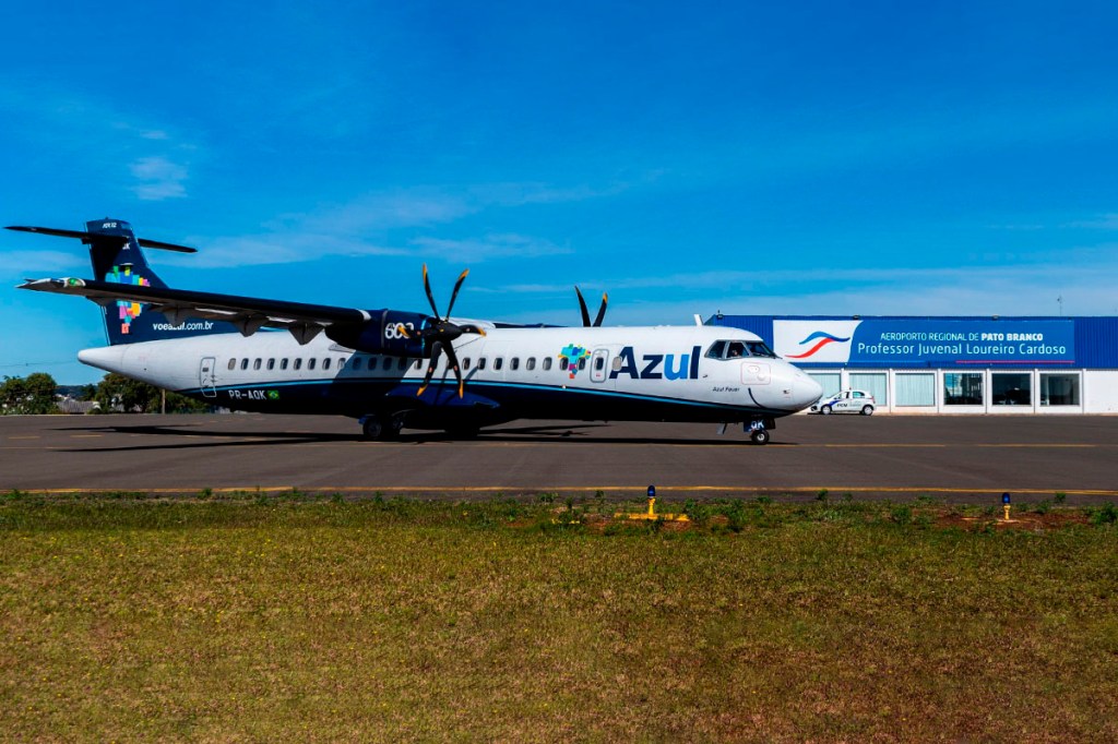 Azul amplia voos entre Pato Branco e Campinas após aumento na&nbsp;demanda