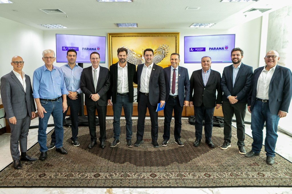 Governador Ratinho Junior conhece projeto de fábrica que irá investir R$ 680 milhões em Francisco&nbsp;Beltrão