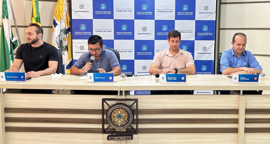 Vereadores da Comissão de Inquérito sobre a saúde se reúnem em Francisco&nbsp;Beltrão