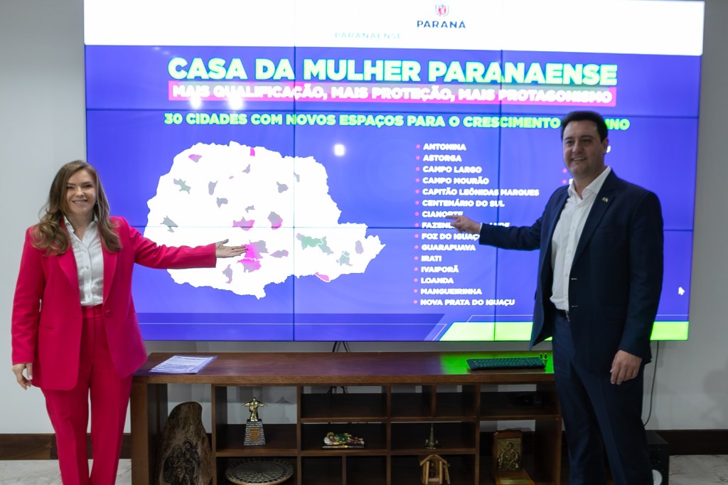 Estado investe R$ 64,5 milhões para construir Casas da Mulher Paranaense em 30 cidades; duas no&nbsp;Sudoeste