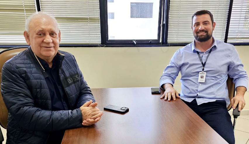 Em Francisco Beltrão, encontro entre deputado Traiano e coordenador regional da Casa Civil fortalece apoio ao&nbsp;Sudoeste