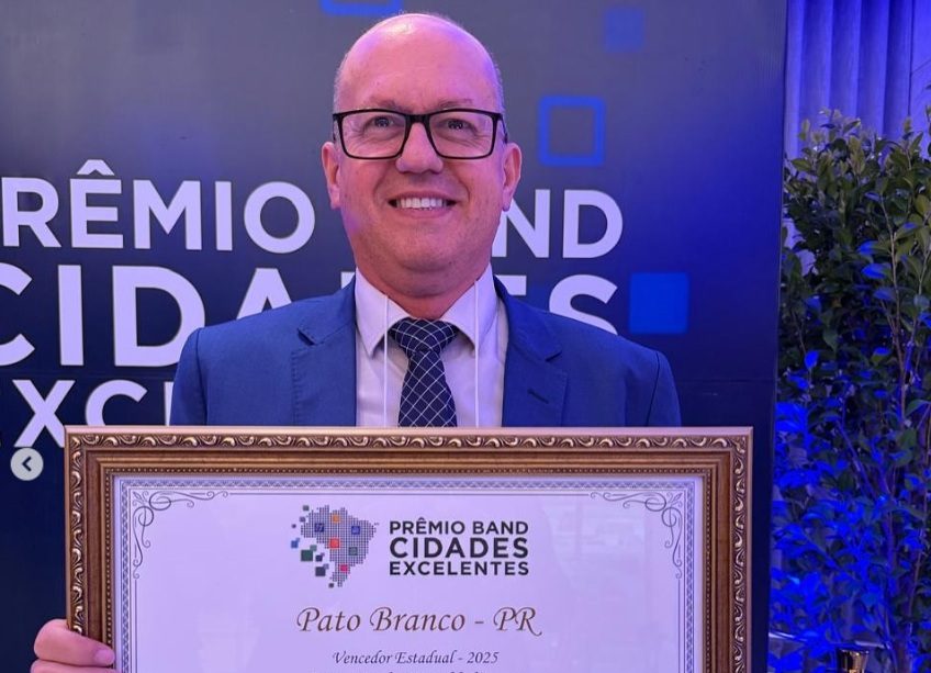 Pato Branco e Bom Sucesso do Sul conquistam Prêmio Band Cidades Excelentes em Educação, Saúde e Gestão&nbsp;Municipal
