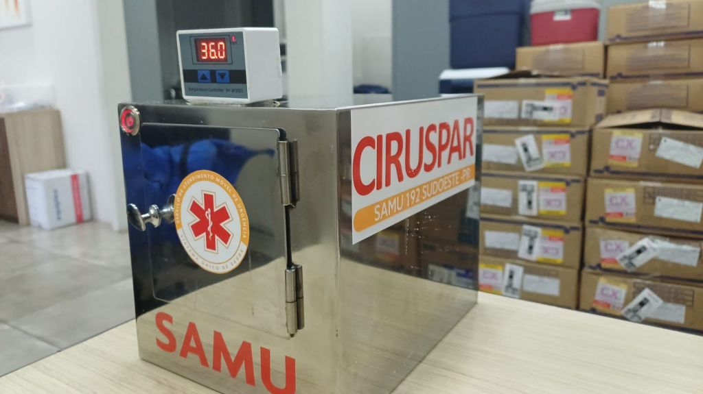 CIRUSPAR/SAMU Sudoeste é referência internacional com projeto de aquecimento de soro em&nbsp;ambulâncias