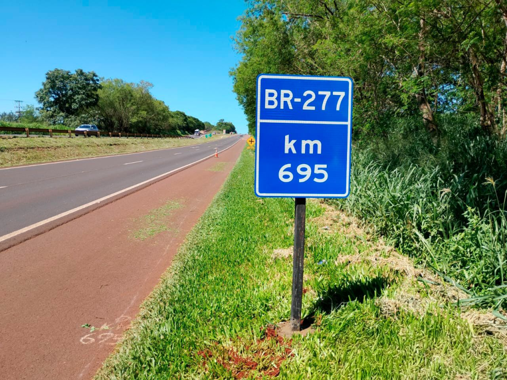 EPR Iguaçu supera 60% na atualização de marcos quilométricos em rodovias do Oeste e Sudoeste; lindeiros devem atualizar&nbsp;endereços