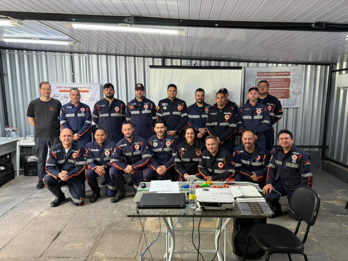 SAMU Sudoeste realiza recertificação para 128&nbsp;socorristas