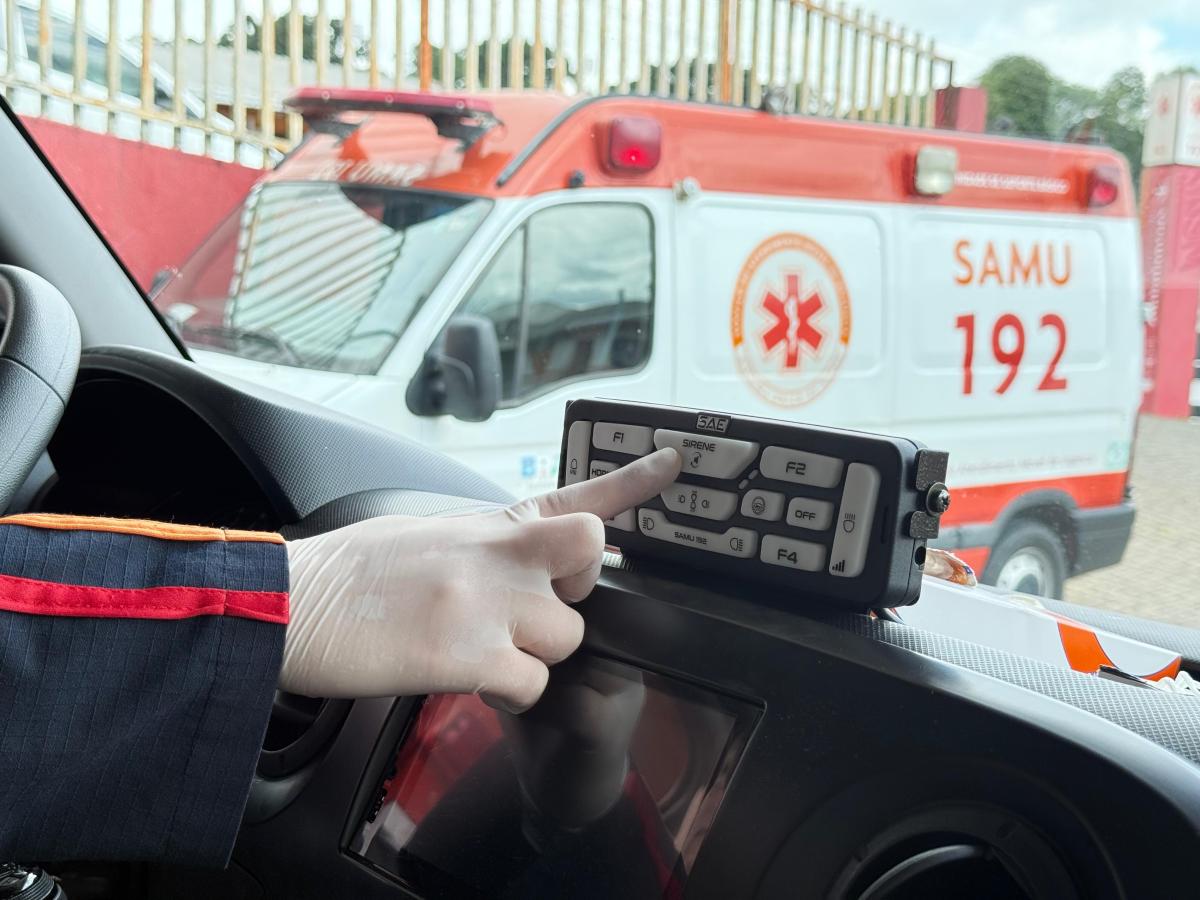 SAMU do Sudoeste adota uso racional de sirenes: mais segurança para equipes e respeito à&nbsp;comunidade