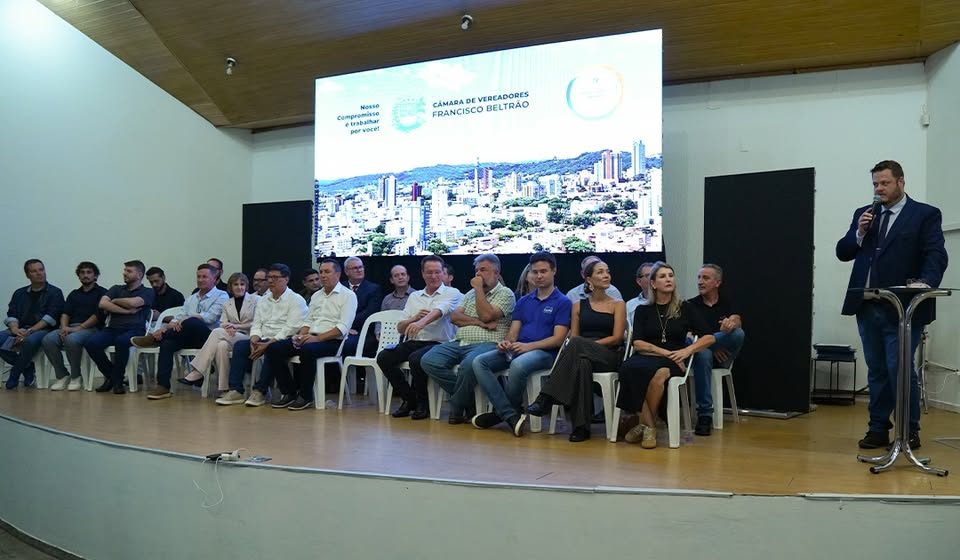Câmara de Francisco Beltrão realiza sessão histórica na&nbsp;Expobel