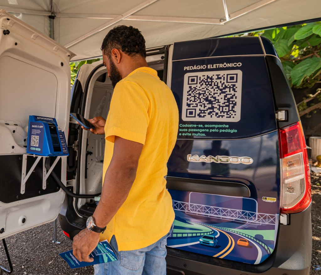 EPR Iguaçu leva orientações sobre o Pedágio Eletrônico ao público da Expoamp&nbsp;2026