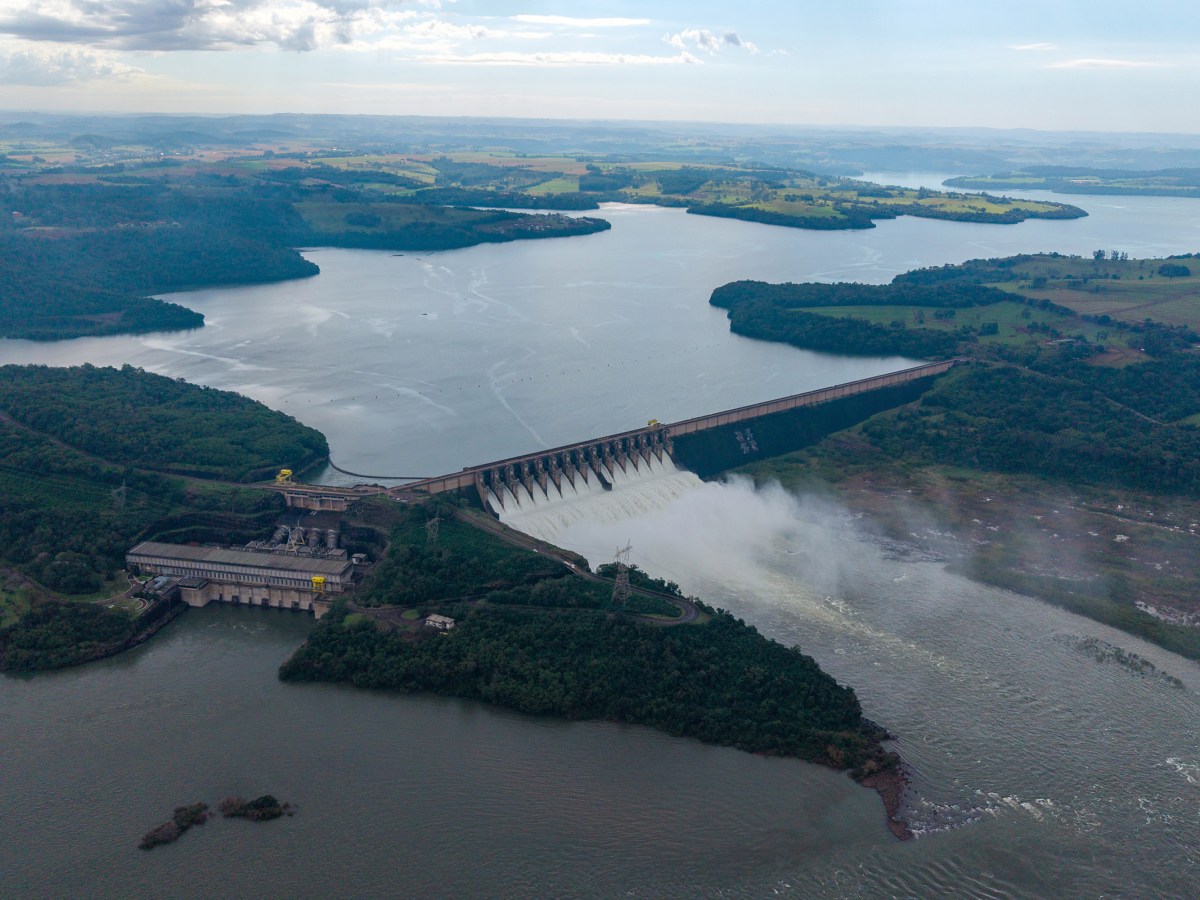 Usina de Salto Caxias registra as maiores vazões do ano após chuvas na Bacia do Rio&nbsp;Iguaçu