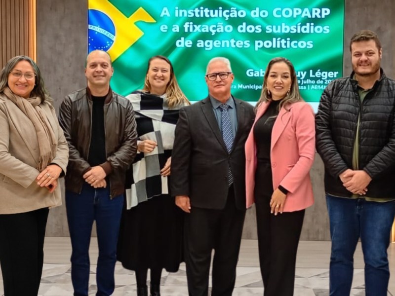 Vereadores de Francisco Beltrão participam de palestra com procurador do Tribunal de Contas do&nbsp;Paraná