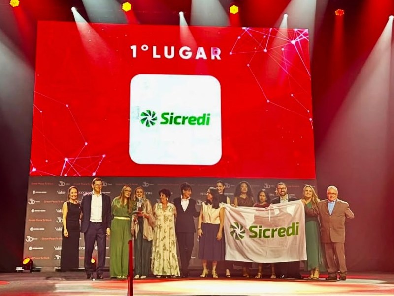 Sicredi é a Melhor Empresa para Trabalhar no Brasil pelo terceiro ano&nbsp;consecutivo