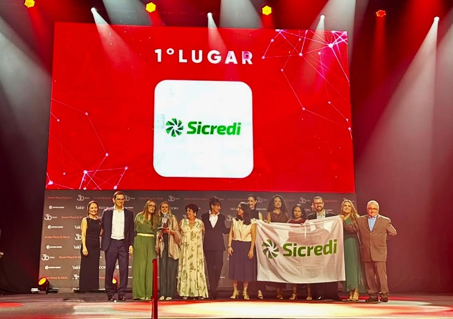 Sicredi é a Melhor Empresa para Trabalhar no Brasil pelo terceiro ano&nbsp;consecutivo